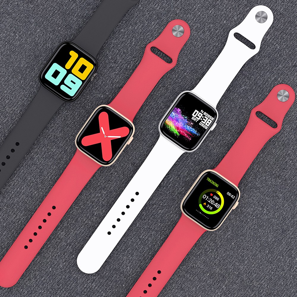 [Mã 2404EL10K giảm 10K đơn 20K] Dây Apple Watch Cao Su Chống Bẩn Siêu Đẹp, Siêu Mềm, Bảo Vệ Da Tay