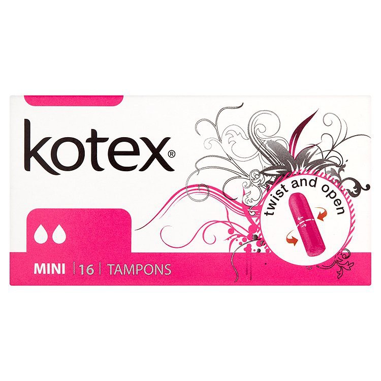 Băng Vệ Sinh TAMPON Kotex Ultrasoft mini (16 Miếng / hộp) - Nhập Khẩu Từ Czech