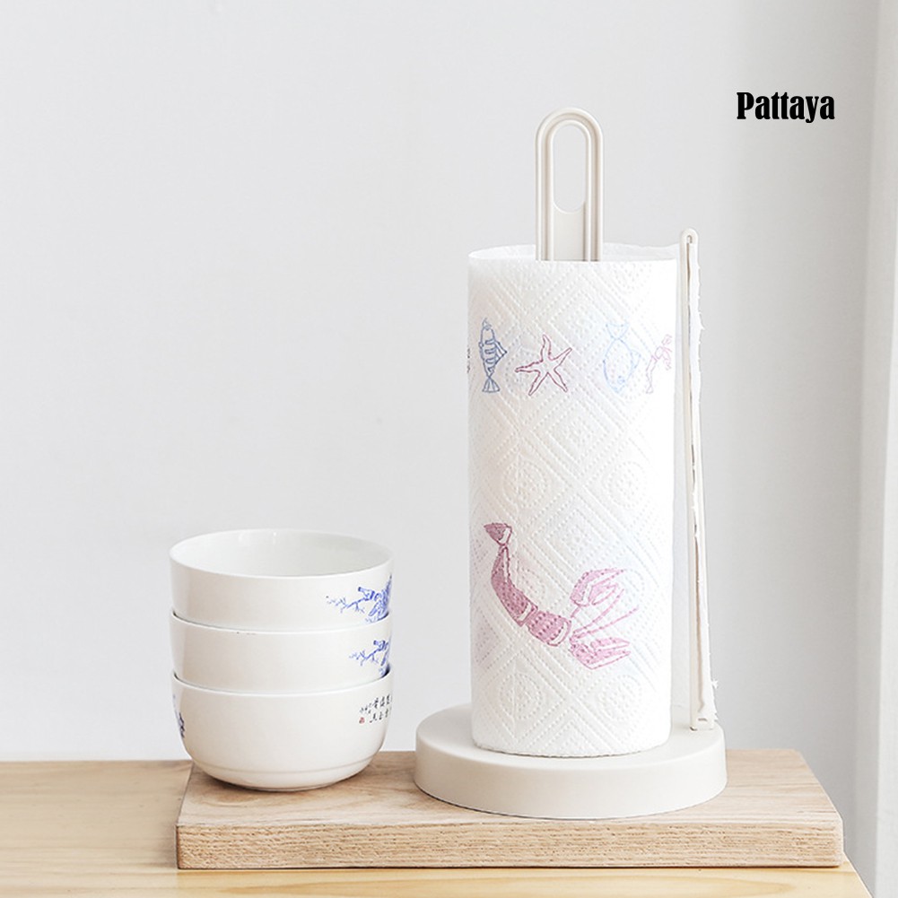 Giá Đỡ Cuộn Giấy Vệ Sinh Bằng Nhựa Tiện Lợi Dành Cho Nhà Bếp