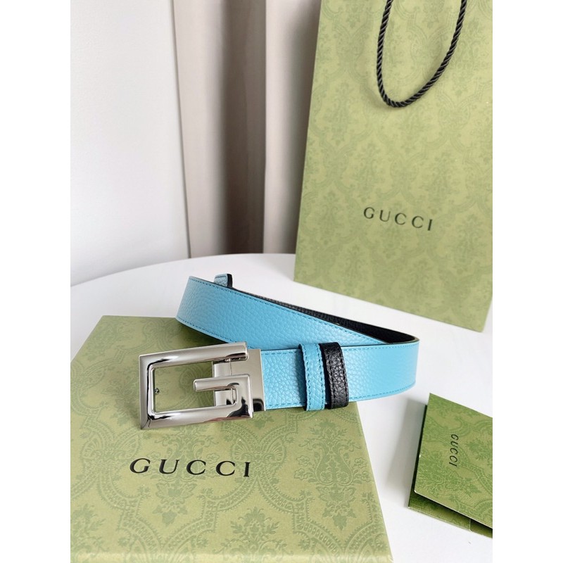 Dây lưng, belt da thật thời trang cao cấp Gucci GG GC