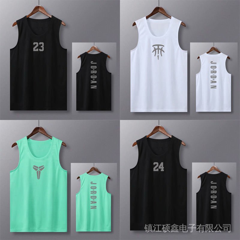 Áo Thun Thể Thao Sát Nách Jordan AJ23 Khô Nhanh Thời Trang Cho Nam Nữ