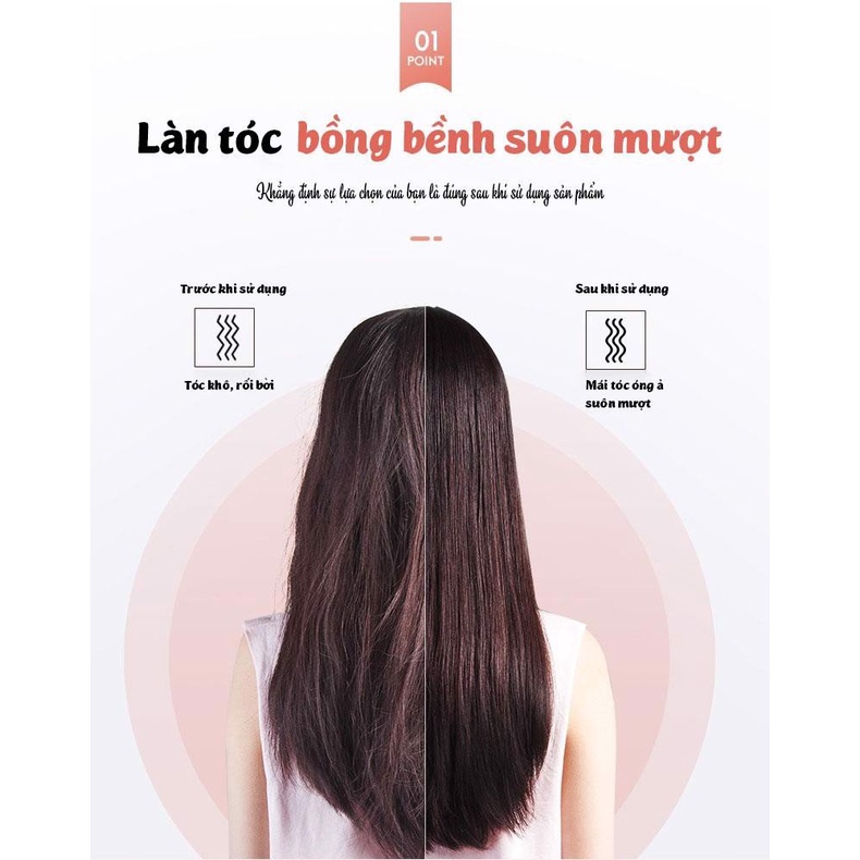 Lược Chải Đa Năng Làm Thẳng Và Uốn Tóc K.Skin Hair Straigtener Comb KD380