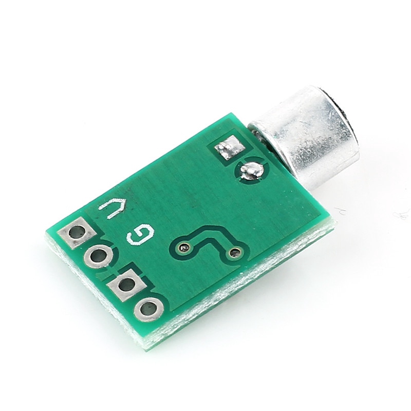 Mini Microphone Audio Amplifier Module Speaker Circuit Board DC 2.5-9V 14x12mm Mic Accessories