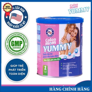Sữa colosmom yummy số 1 dành cho trẻ từ 0-12 tháng tuổi -hộp 900g