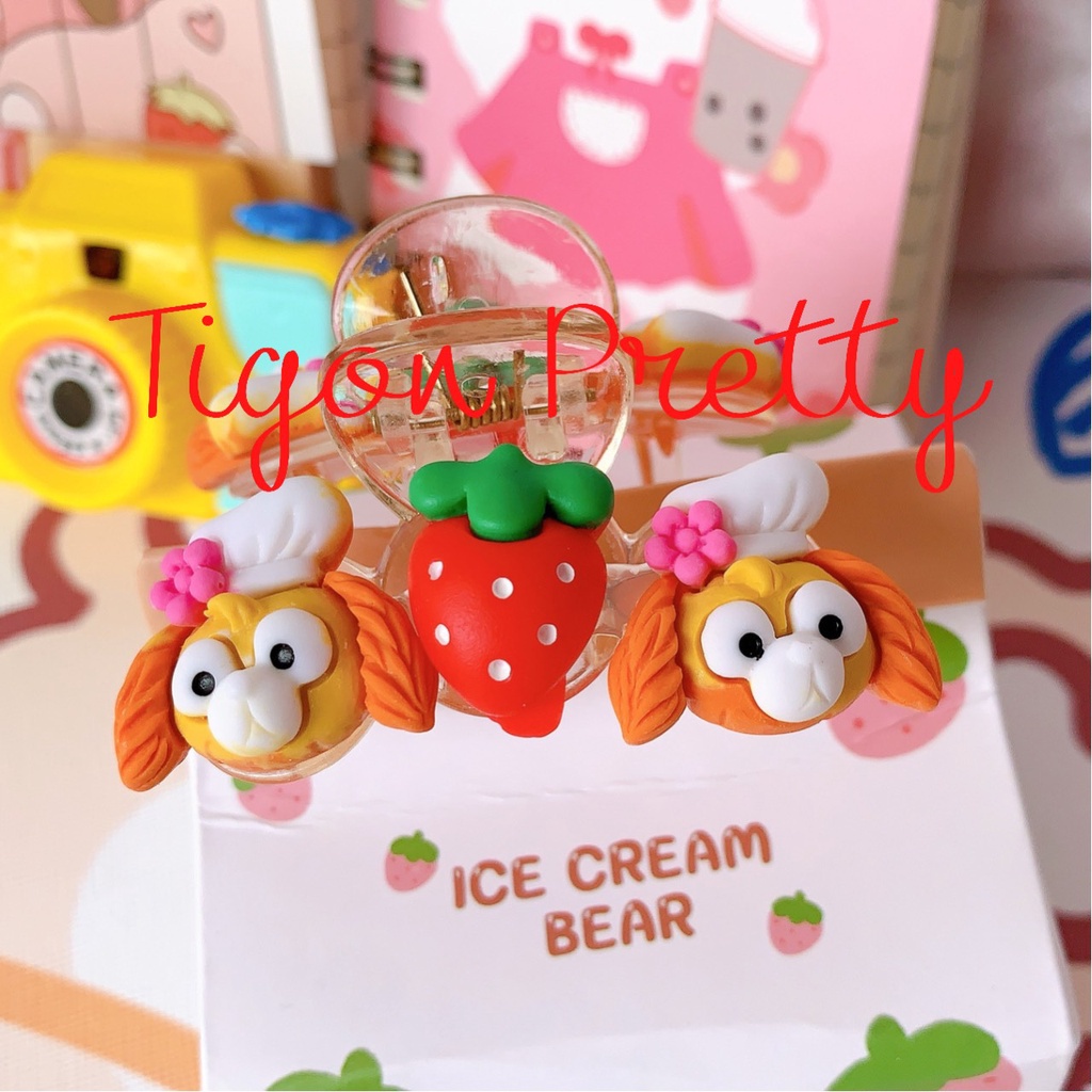 Kẹp Hàn Quốc Hoạ Tiết Trái Cây, Hoa Quả Xinh Xắn Cực Kỳ Màu Siêu Ngọt