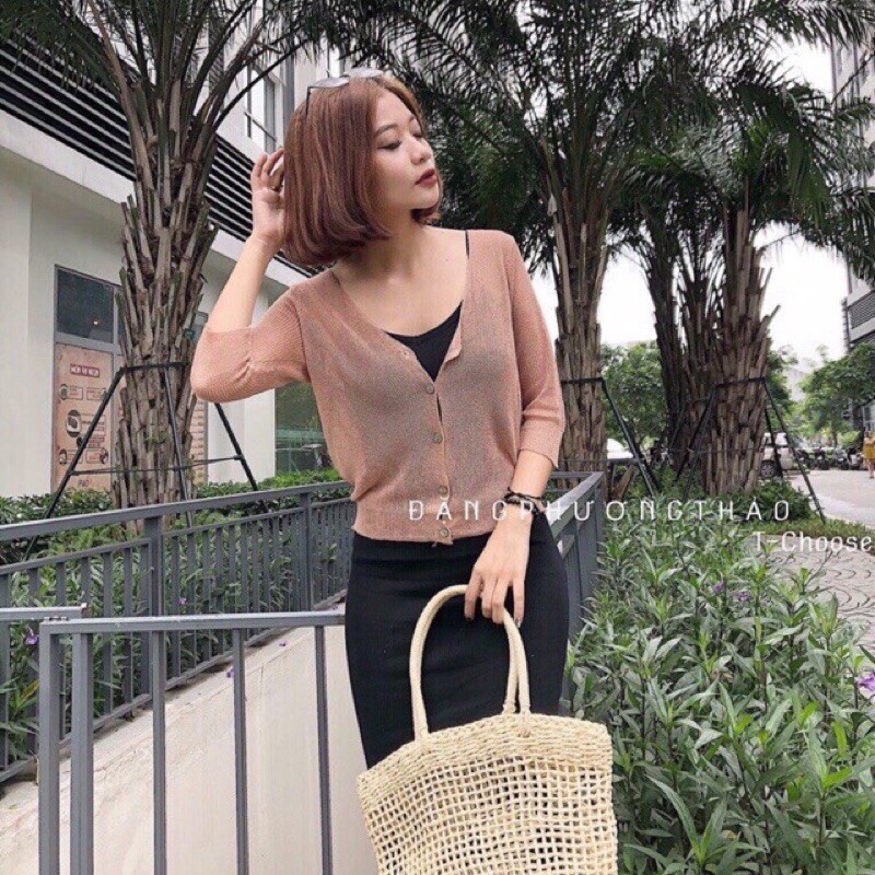 Khoác len cardi gan mỏng | BigBuy360 - bigbuy360.vn