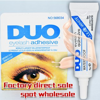 Keo dán lông mi DUO False Eyelash Glue Waterproof Antifreeze Tasteless Quick Dry Sticky False Eyelashes Tools