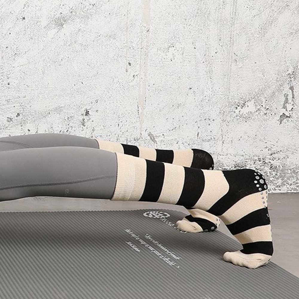 Vớ Cotton Thoáng Khí Chống Trượt Thời Trang Chuyên Nghiệp Dùng Tập Yoga / Pilates