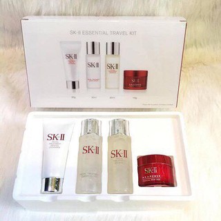 ⭐️⭐️⭐️khuyến mãi tặng quà: bộ 4 sản phẩm dưỡng da sk-ii essential travel kit