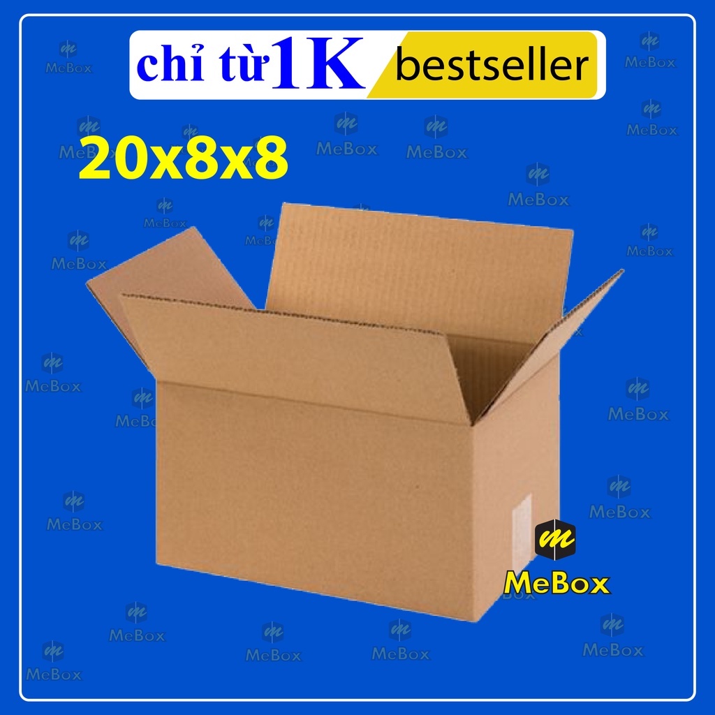 Hộp carton 20x8x8