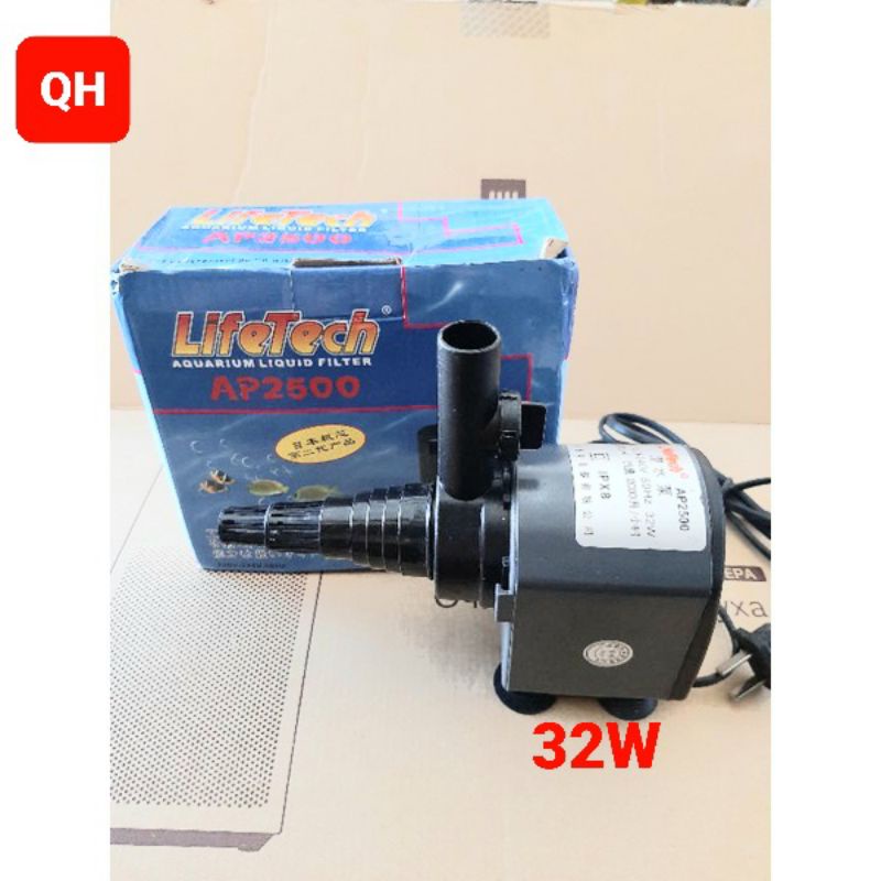 Máy bơm nước chìm mini 4W 8W 13W 16W 18W 25W 30W 32W dùng điện 220V, Bơm quạt hơi nước, Bể cá thủy sinh, Hòn non bộ