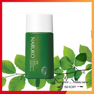 Kem chống nắng cho da mụn naruko tea tree anti-acne sunscreen spf50 30 ml