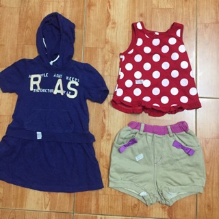 Set bộ đồ bé gái