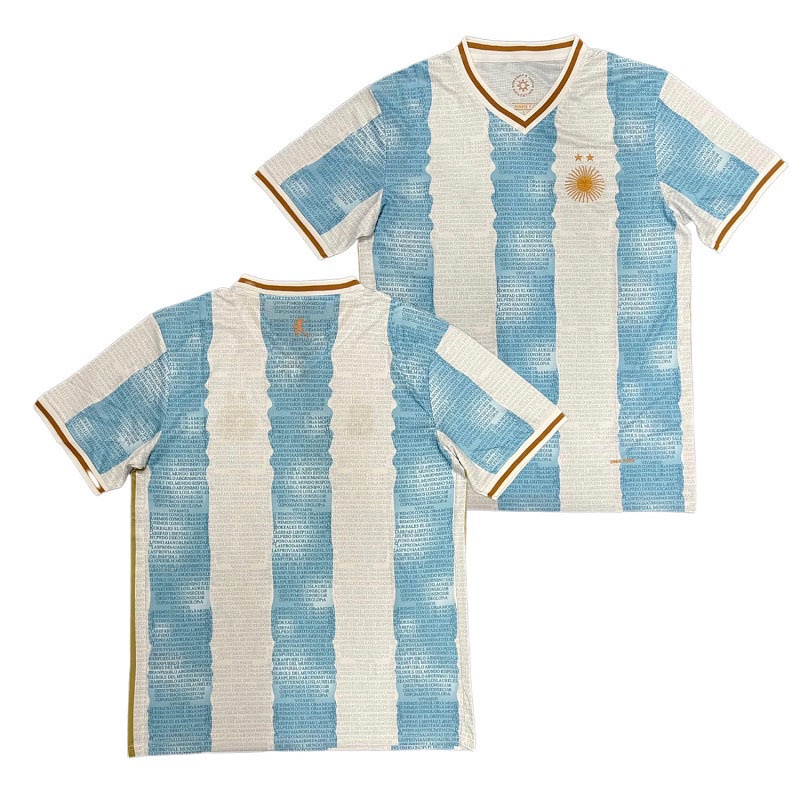 Áo Thun Bóng Đá Dáng Rộng In Hình Cầu Thủ Messi Maradona Mùa Giải 22-23 Plus size