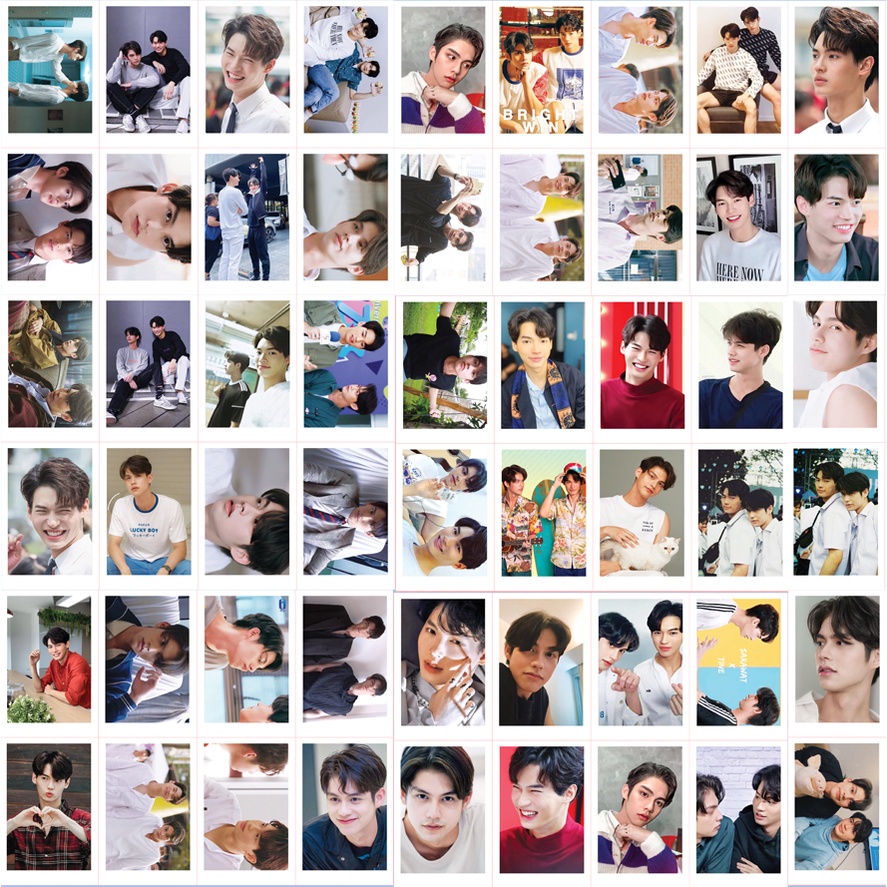 Set 20 tấm card hình Boy Love Thái Lan