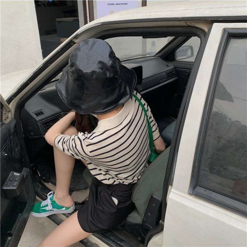 Áo Dệt Kim Tay Ngắn Cổ Chữ V Hoạ Tiết Kẻ Sọc Cho Phái Nữ 38-60kg | BigBuy360 - bigbuy360.vn