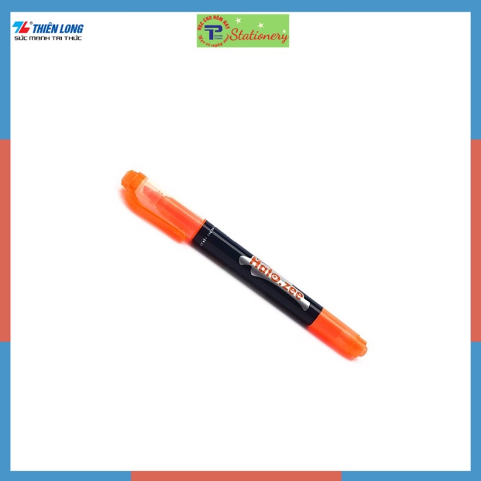 Bút nhớ dòng, bút dạ quang 2 đầu Thiên Long chính hãng màu cam, vàng chanh, xanh lá, xanh dương, hồng HL03