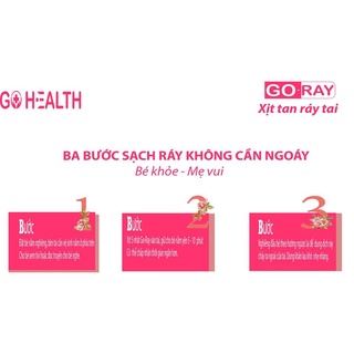 Xịt tan ráy tai GO-RAY