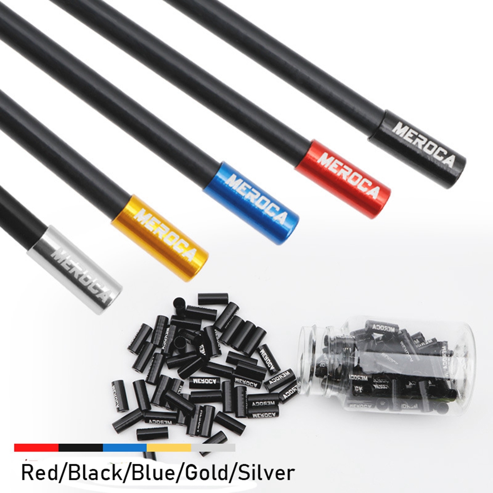 10 Đầu Bọc Dây Phanh Xe Đạp 4mm 5mm