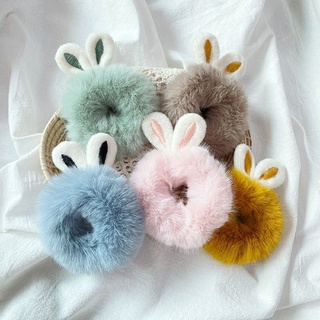 Dây Cột Tóc Pom Pom Lông Mềm
