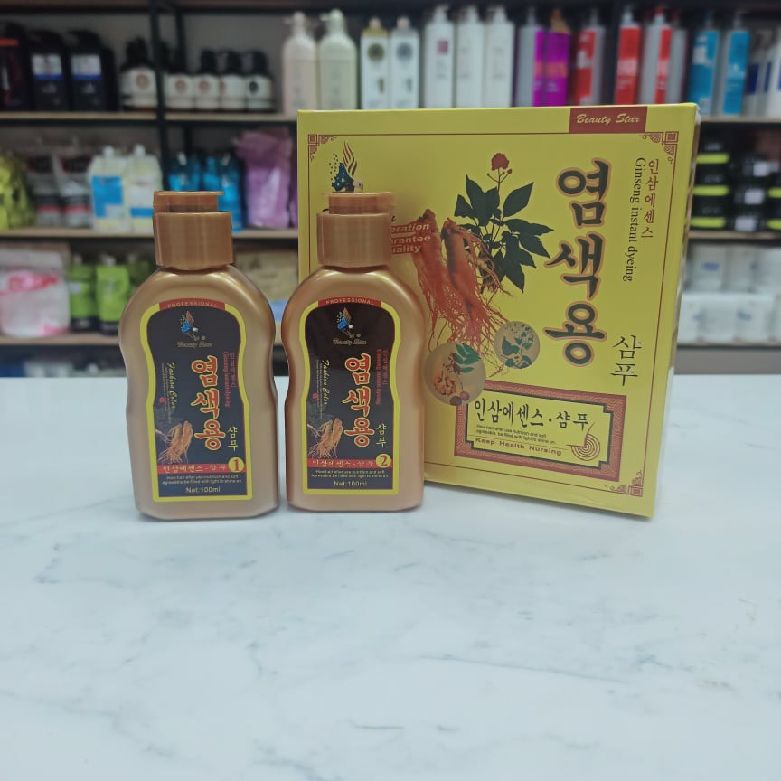 Thuốc Nhuộm Tóc Đen Phủ Bạc Nhân Sâm.