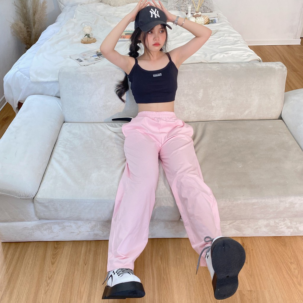 Áo 2 Dây Croptop Viền Ren thoáng mát , mềm mịn - Made by ToneOnToneTOT | BigBuy360 - bigbuy360.vn