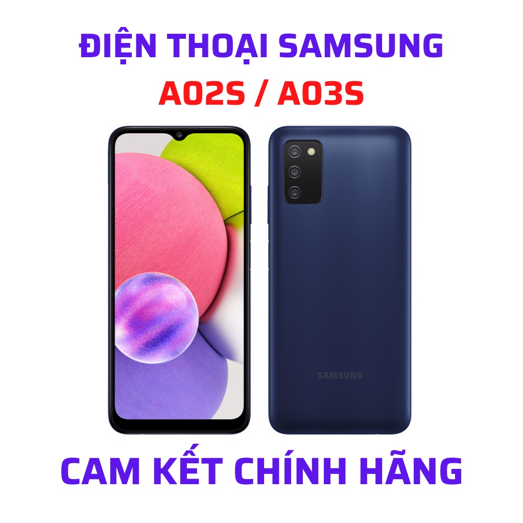 Điện Thoại Samsung Galaxy A02S, A03s ✅ Chống Nước ✅ Bản 2 Sim Hàng Chính Hãng