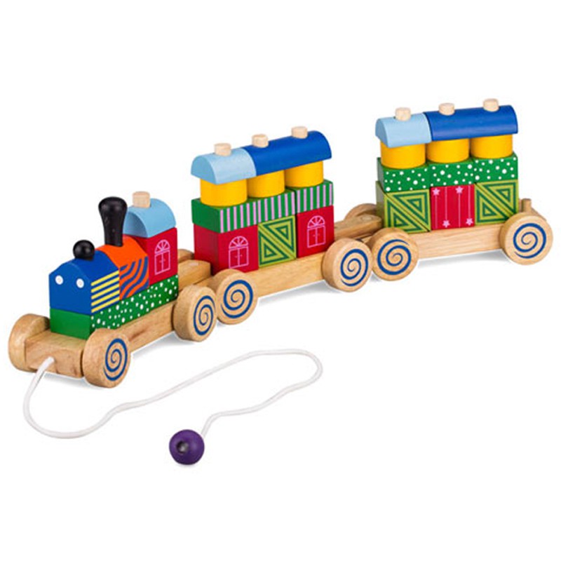 Đồ chơi gỗ Tàu lửa thả hình Hãng Winwintoys