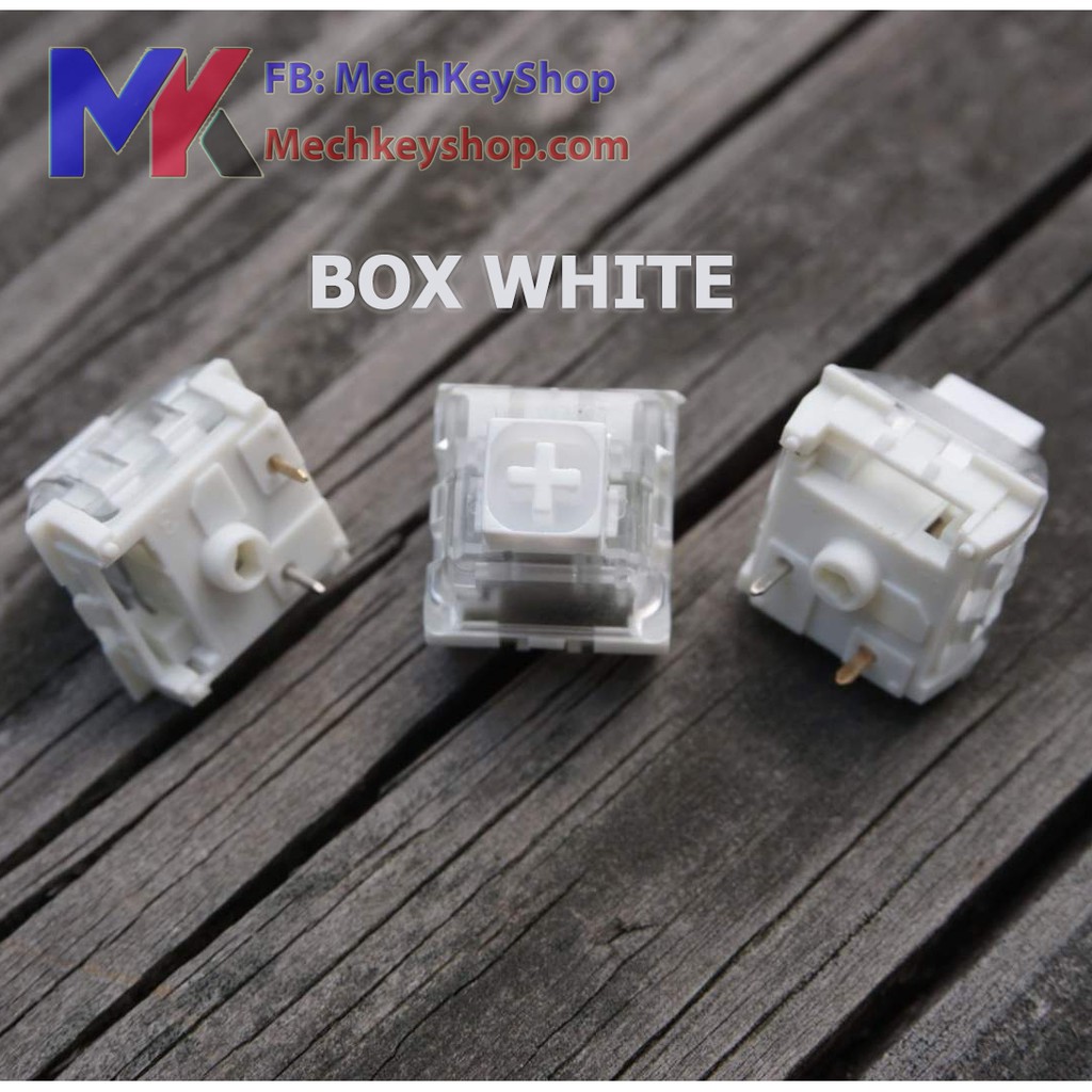 Gói 50/70/90/110 Kailh Box switch cho bàn phím cơ (White/ Pale Blue/ Red/ Brown)