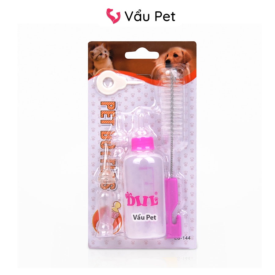 Bình Ti Cho Chó Mèo - Bình Sữa Chó Mèo Sơ Sinh Vẩu Pet Shop