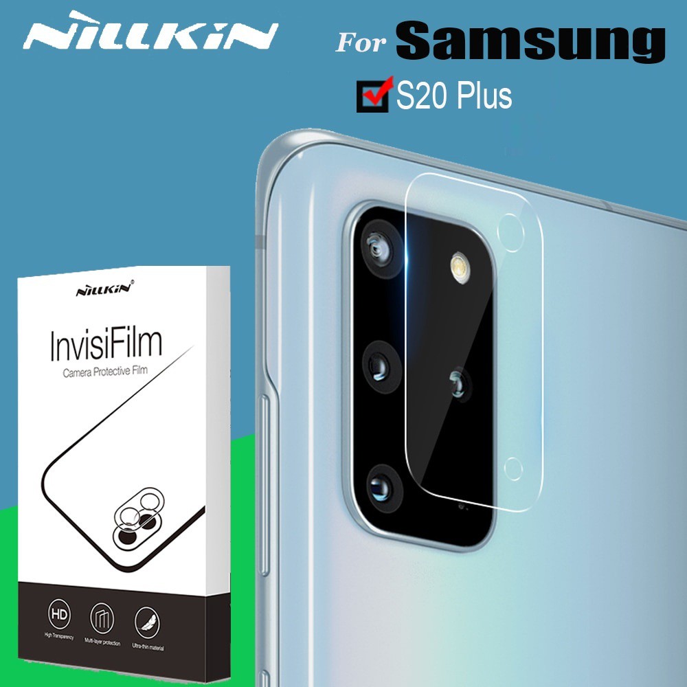 MIẾNG DÁN CAMERA SAMSUNG GALAXY S20 PLUS - S20 PLUS 5G NILLKIN INVISIFILM 0.22MM CHÍNH HÃNG [NEW SALEOFF]