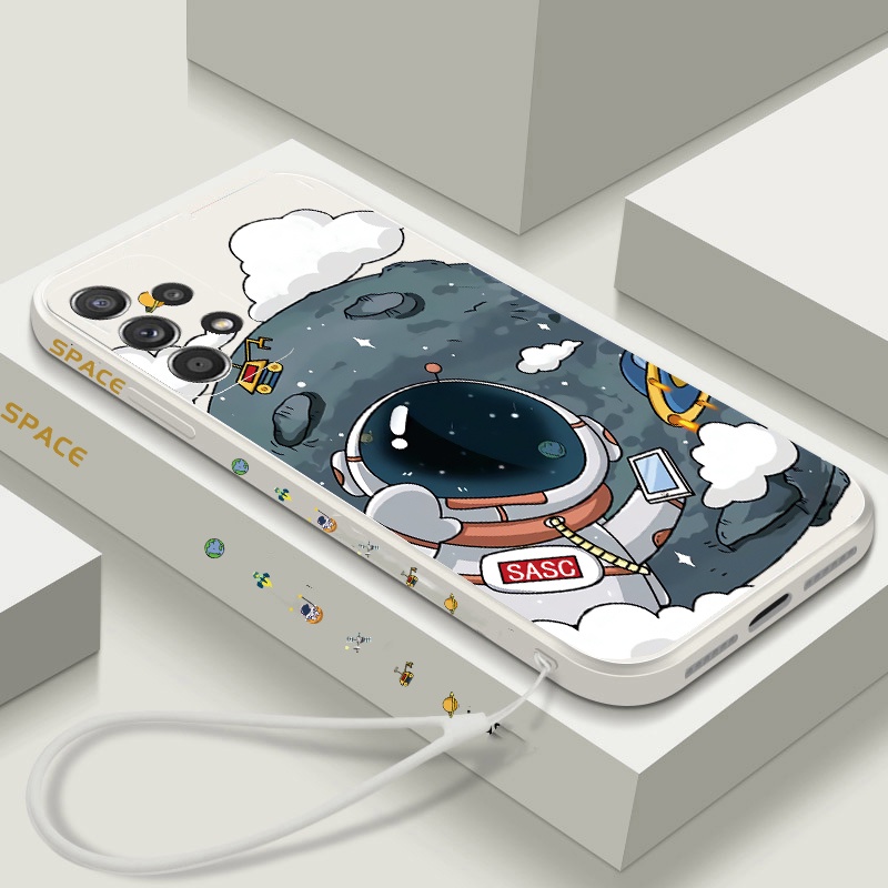 Ốp Điện Thoại Tpu Hình Nasa Cho Samsung Galaxy A53 A33 5G A13 4G Note 10 Lite Note 20 20 Ultra S10 Plus A81
