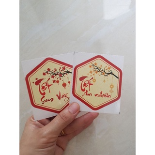 10 tem lục giác Tết an nhiên, Tết sum vầy