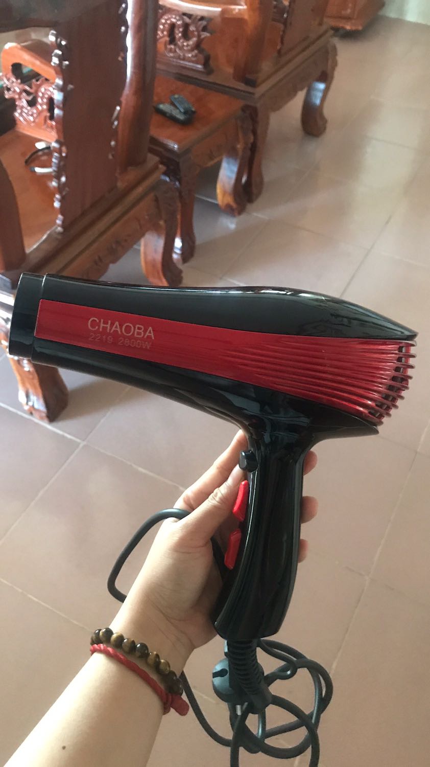 Máy sấy tóc, Máy sấy tóc Chaoba 2800 công suất cao, nhanh và đẹp. Giá tốt