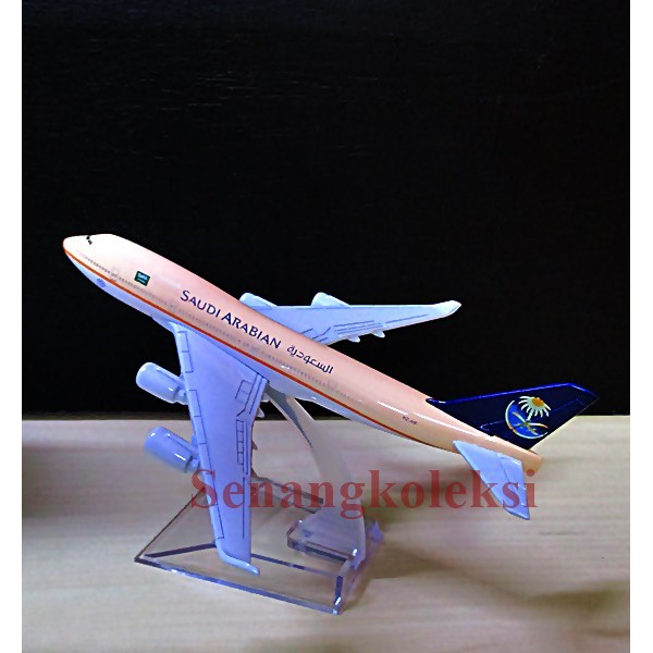 Diecast Saudi Arabia Plane 4 Engines