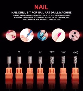 Đầu mài móng tay chân nhiều mã