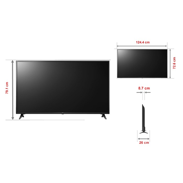 Smart Tivi LG 4K 55 Inch 55UN7190PTA ThinQ AI 2020, Internet Of Things, Điều khiển bằng giọng nói,Hệ Điều Hành WebOS,