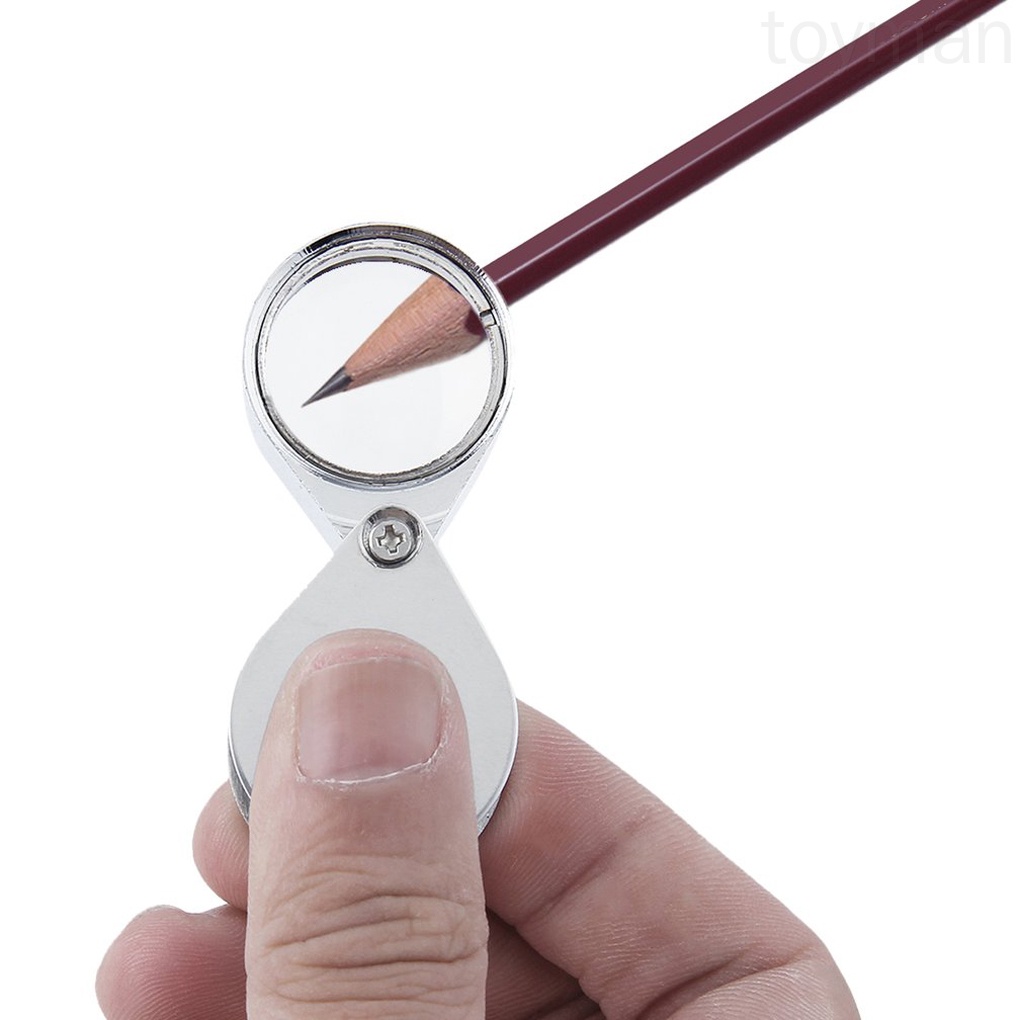 Kính lúp mini bỏ túi dùng để kiểm tra trang sức
