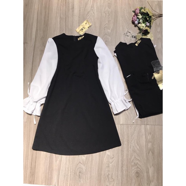 Đầm xuông tay nơ siêu hót | BigBuy360 - bigbuy360.vn