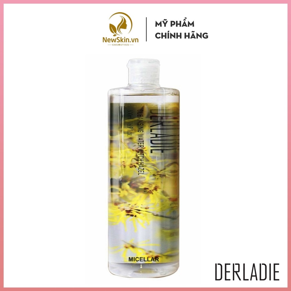 Nước Tẩy Trang Derladie Cleansing Water Witch Hazel 500ml