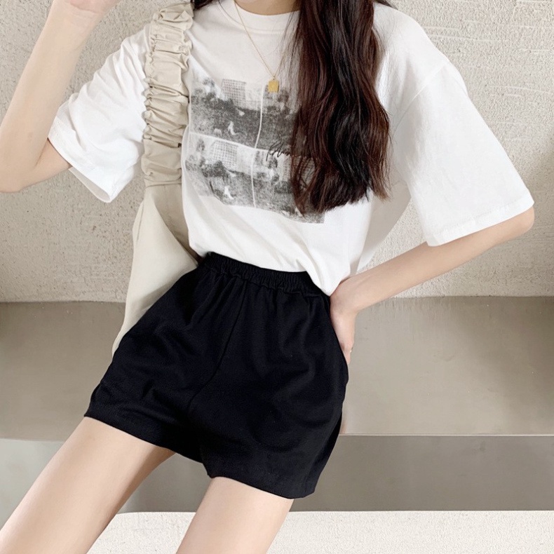 Quần short nữ mặc ngủ chất vải thun co dãn CRQ031 pyenstore