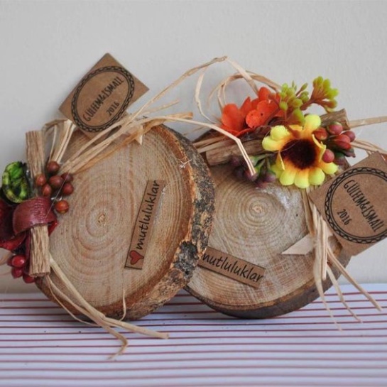 LÁT GỖ tròn to decor 18-30CM trang trí chụp ảnh