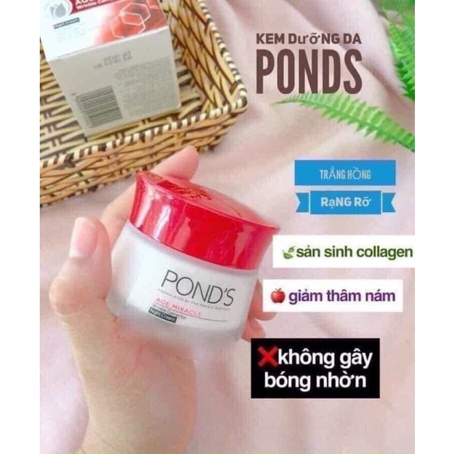 Kem Pond’s đỏ ban ngày thái lan lọ 45g