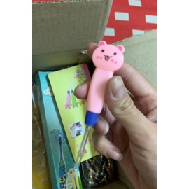 Dụng cụ ráy tai ba đầu hình thú dễ thương