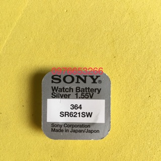Pin SR621SW-364 sony, 1 viên hàng chỉnh hãng