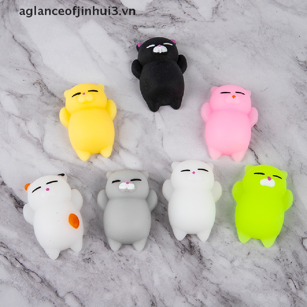 Đồ Chơi Nắn Bóp Giúp Giải Tỏa Căng Thẳng Hình Mèo Đáng Yêu