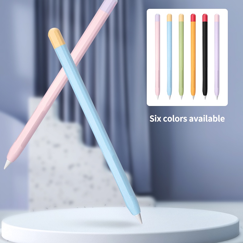 Ốp Bảo Vệ Bằng Silicon Mềm Cho Bút Cảm Ứng Apple pencil 1/2 1st 2nd