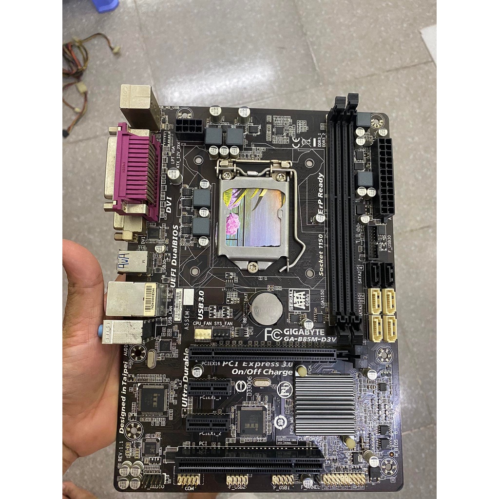 Bo mạch chủ  B85M chip set 1150 gắn cho máy tính bàn