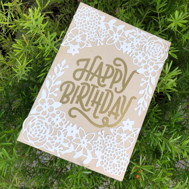 Thiệp chúc mừng sinh nhật handmade HB16