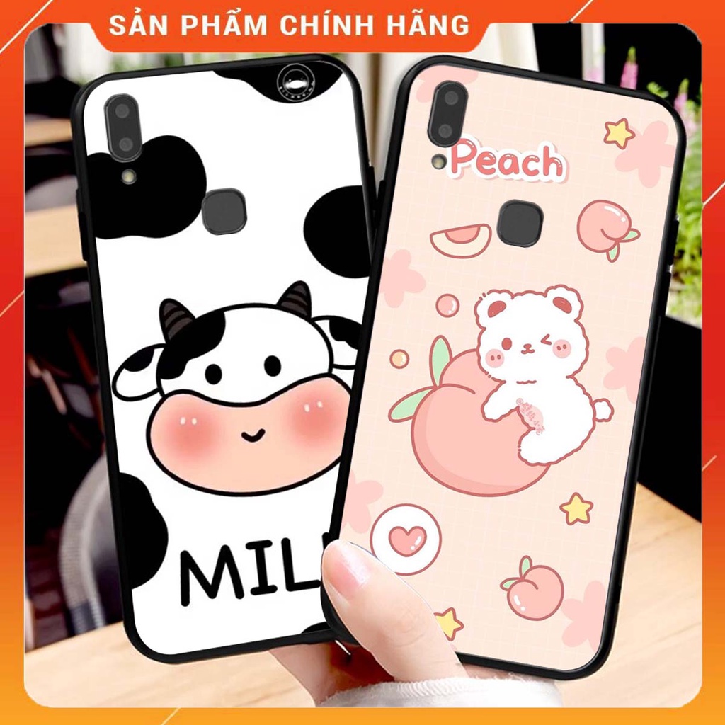 Ốp lưng Vivo V9 / V9 YOUTH in hình Gấu xinh xắn, Bò sữa đáng yêu,  ĐẸP -  RẺ - XINH - ĐỘC ĐÁO